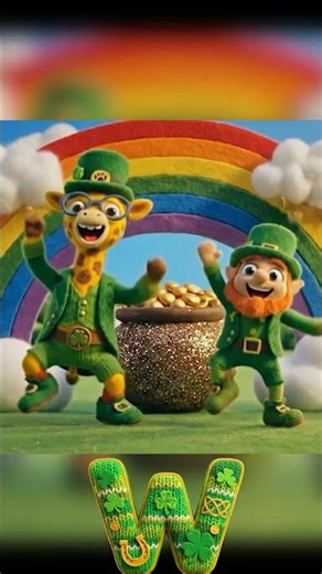 🍀 St. Patrick’s Day dance party🍀 #toddlerlearning #kidslearning #toddlersongs #kidssongs