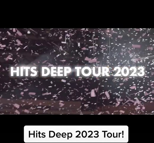 Just keeping our promise to come at you with another Hits Deep Tour! Let's go 2023! Tickets go on sale Sept. 22.