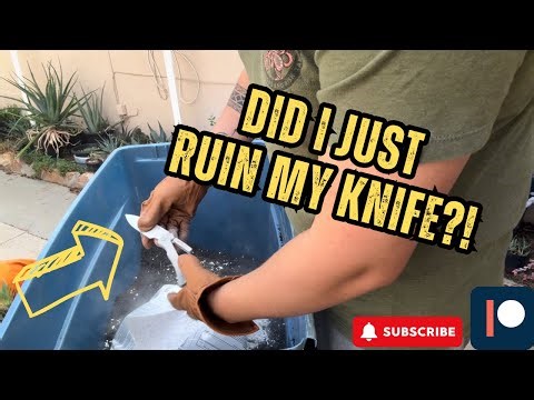 Outdoor yard task with an “impractical” tool