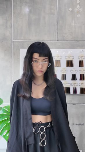 Step and steps Asymmetrical cut #asymmetrical