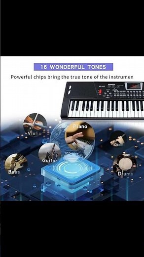 61 Key Keyboard Piano Showcase