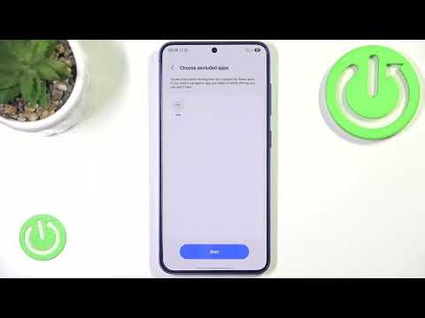 How to Change Excluded Apps From Driving Monitor on SAMSUNG Galaxy S25