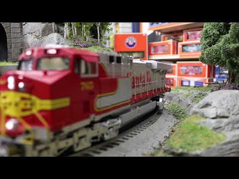 MTH #20-20740-1 Santa Fe ES44AC Diesel Engine With Proto-Sound 3.0