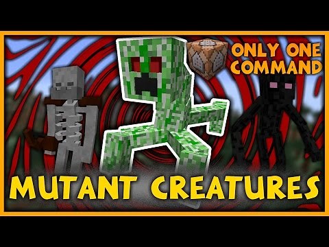 Mutant Creatures in One Command (Minecraft 1.10)