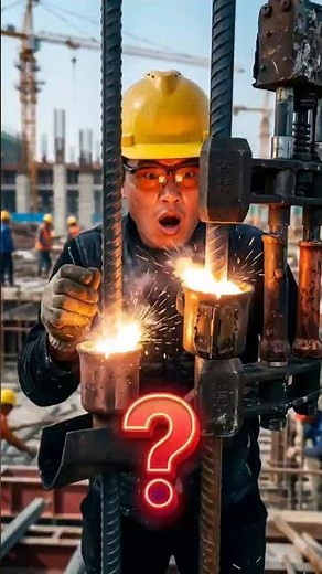 How Does This Rebar Welding Work? 😱
