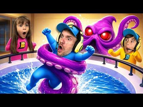GIANT OCTOPUS in GANG BEASTS! - Brancoala Games