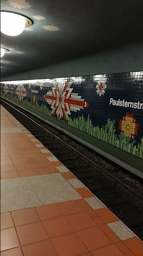 The Berlin U- Bahn system: often kitchy interior design -