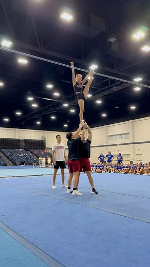 4.5K views · 106 reactions | Congratulations to Leah and Will, the 2024 NCA Coed Top Gun Stunt winners! | University of South Carolina Cheerleading | Facebook