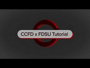 FDSU Tutorial - Pre-Plan View