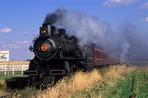 You Can Ride the Oldest Continuously Operating Railroad in the U.S.—Complete With Vintage Train Cars and Scenic Views