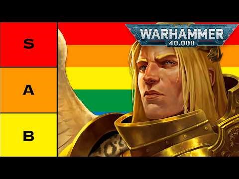 Ranking EVERY Warhammer 40k Primarch From Straightest To Gayest