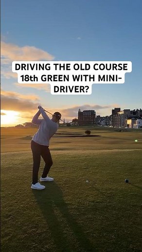 DRIVING THE GREEN WITH MINI DRIVER