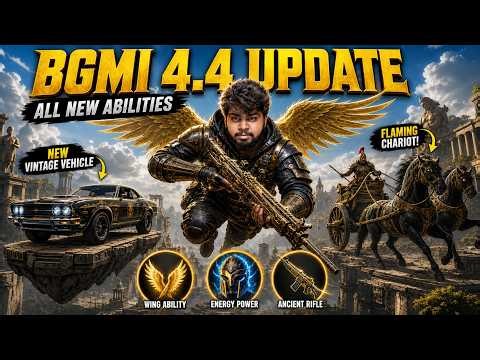 BGMI 4.4 UPDATE GAMEPLAY Soon....!🔴 I Need Sponsor for New Device 📱