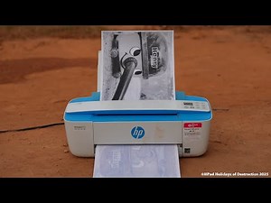 HP DeskJet Printer Destruction