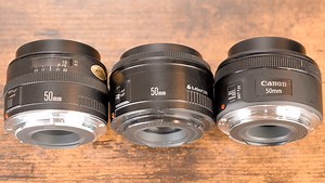 A Look at Three Generations of Canon Nifty Fifty Lenses