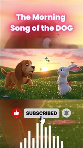 🐶 The Morning Song of the DOG – Cute Puppy Poem for Kids