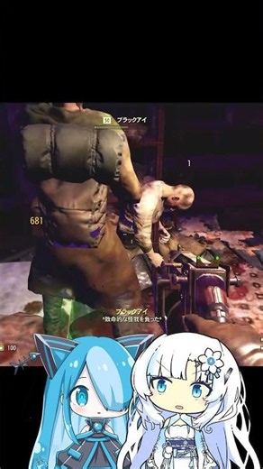 何度も人の頭を撃つ雪さんとビィちゃん☃️❄️【フォールアウト76】【Fallout76】
