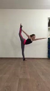 57 reactions | #DandyamanaDhanurasana #StandingBowPullingPose....