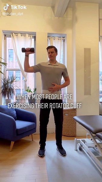 Rotator Cuff Strengthening Tips: Resisted External Rotation and Stabilization
