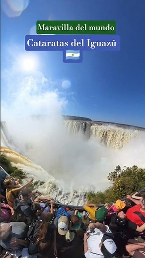 Iguazu Falls Wonder of the world🇦🇷🌊