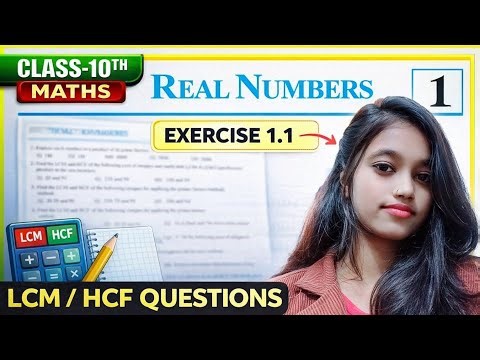 ⭐ Class 10 Maths Real Numbers Ex 1.1 Q2 🔥 LCM & HCF in Easy Way | NCERT 2026-27