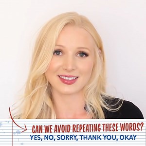 151K views · 10K reactions | Want To AVOID Repeating Words In Conversation? Use These Alternatives! | English with Lucy | Facebook