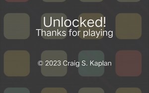 Slide to unlock 滑动以解锁 全通关