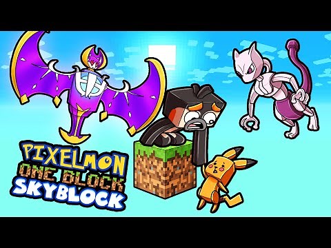 Pixelmon ONE BLOCK Skyblock Survival! (Minecraft)