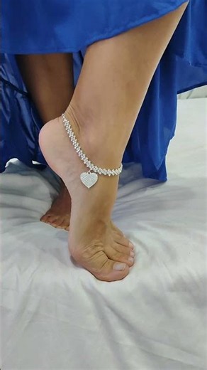 Beautiful bracelet 🫶#feet#soles#toes#bracelet