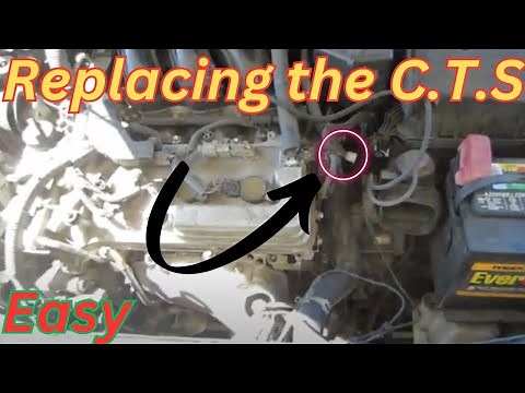 How to replace Lexus ES350 Coolant Temperature sensor replacement