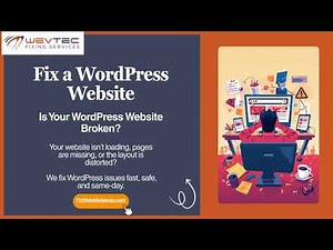 🚨 Website Down? WevTEC Fixes WordPress Errors, Hacks & Crashes — Fast & Secure!