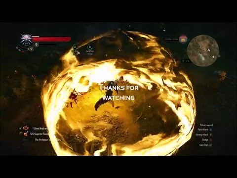 The Witcher 3 - Max Quen Sign Level 4 - Killing without lifting a sword