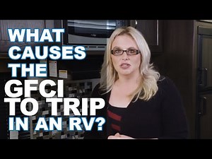 What causes the "GFCI" to trip?