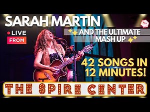 Sarah Martin & THE ULTIMATE MASH UP -42 Songs in 12 minutes!