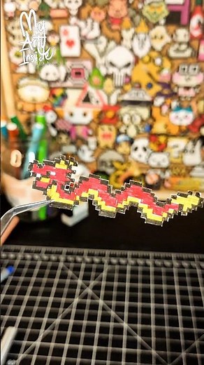 Chinese Dragon Pixel Art 🐉 | Traditional Chinese Dragon Drawing on PaperAçıklama: