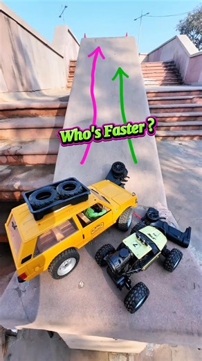 New Remote Control 2 Monster rc Car Climb Testing🛻😁 Who's Faster & Win👿