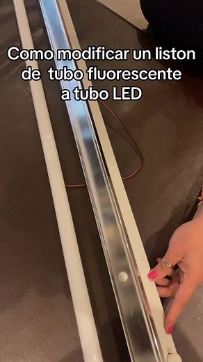 Modifica tu tubo fluorescente a LED fácilmente