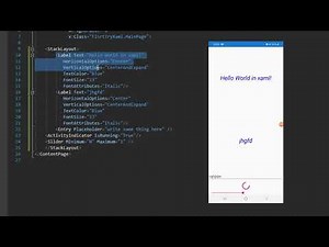 Xamarin Introduction Xaml