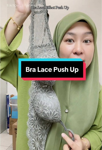 Bra Lace Push Up Selesa dan Mampu Milik