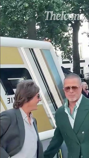Tom Cruise & Brad Pitt, Arnold Reunites At F1 #TomCruise #BradPitt
