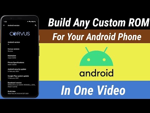 How To Build Any Custom Rom For Your Android Phone! Compile Rom From Source On Android.