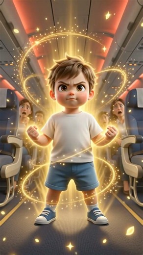 Super Kid Saves a Falling Plane! ✈️💥#superkid #kidscartoon #rescuestory