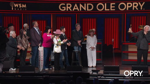“The family that goes on here is way deeper than any hit song you’ll ever have.” ♥️ We're so proud of you, T. Graham Brown. Welcome to the family! | Grand Ole Opry