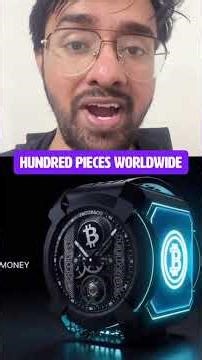 Jacob & Co. X Bitcoin? Luxury Watch Maker Unveils BTC-Themed Watch In Partnership With Miner