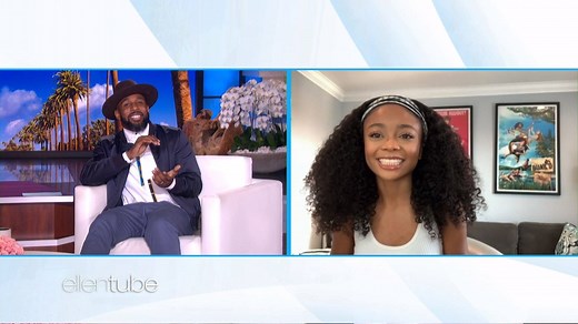 “Dancing with the Stars'” very own Skai Jackson made her debut on my show today. | Ellen DeGeneres