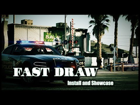 Fast Draw Mod | Install and Showcase | 2023 | Must Have Script | #lspdfr | #gtav