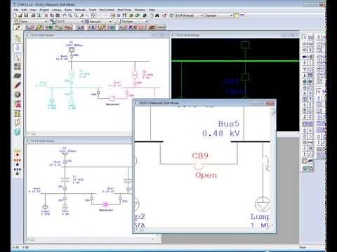 Learn how to create an Electrical One-Line Diagram utilizing ETAP multi-dimensional database