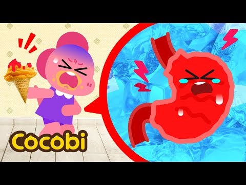 Sakit Perut😫 | Lagu Anak-anak | Cocobi Bahasa Indonesia