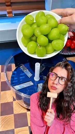 Testing a Viral Grape Peeling Machine