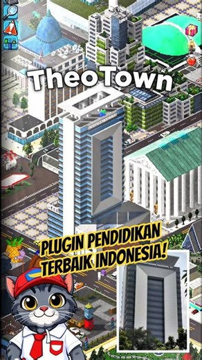 INDONESIA'S BEST LIBRARY PLUGIN IN THEOTOWN! National Library #shorts